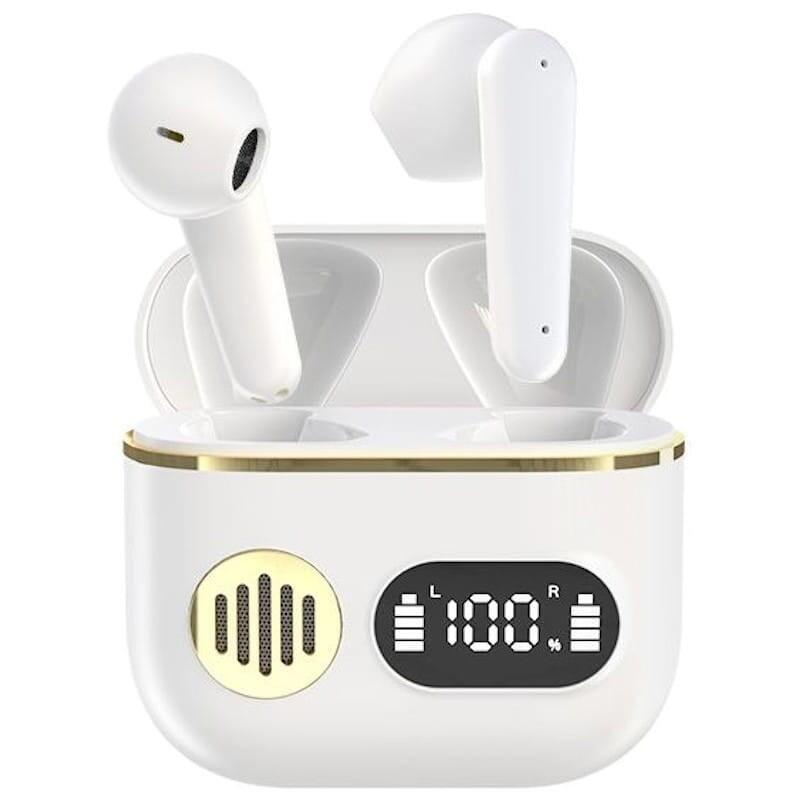 Auriculares Hbq Yyk-750 Bluetooth 5.2 In-Ear Blanco