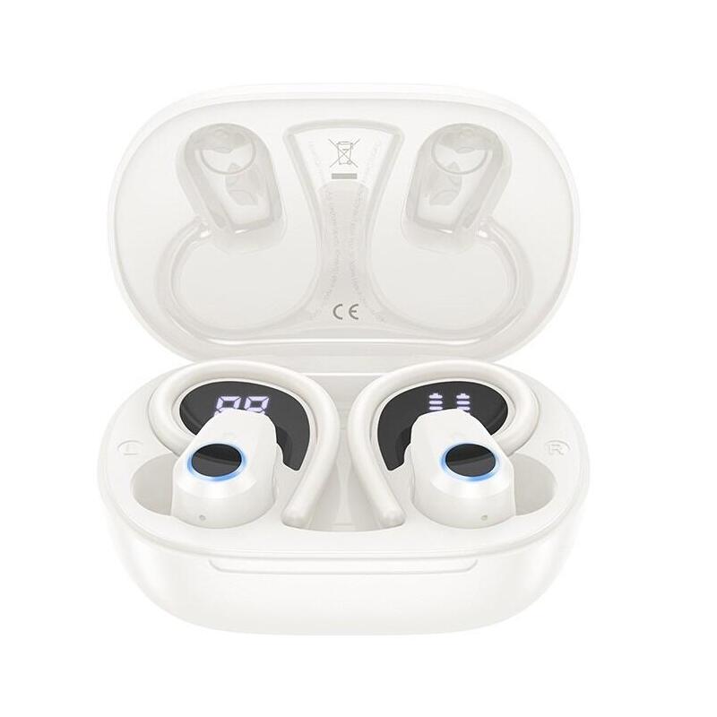 Auriculares Hoco Eq8 Pure Joy Inalámbricos Bluetooth Blanco