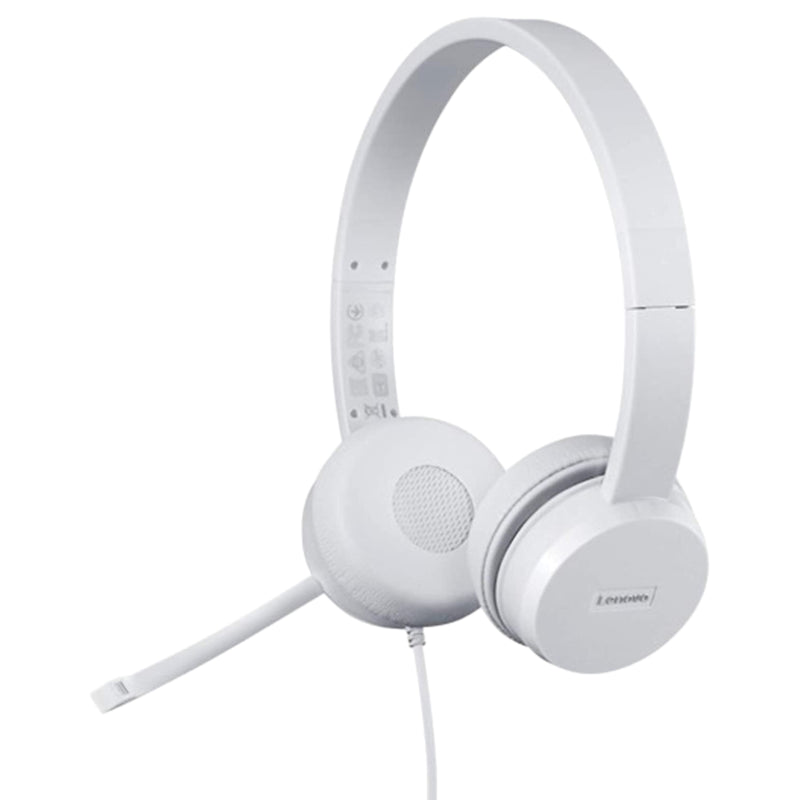 Auriculares Lenovo 110 Usb Tipo A Gris