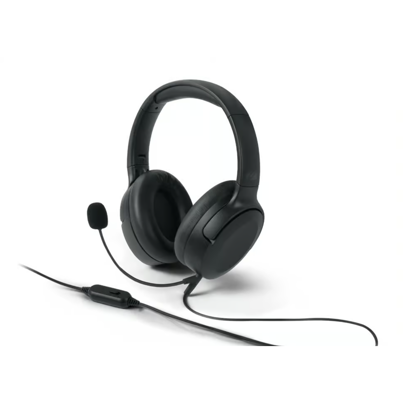 Auriculares Muse M-212 Ch Con Micrófono, Con Cable, Negro