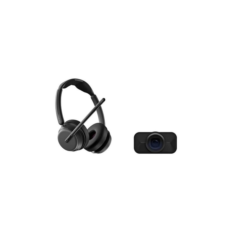 Auriculares Paquete Epos Impact 1061 Anc, Estéreo, Diadema, Bluetooth, Estación De Carga, Cámara Web Expand Vision 1 Incl. Ch15969_cl78913