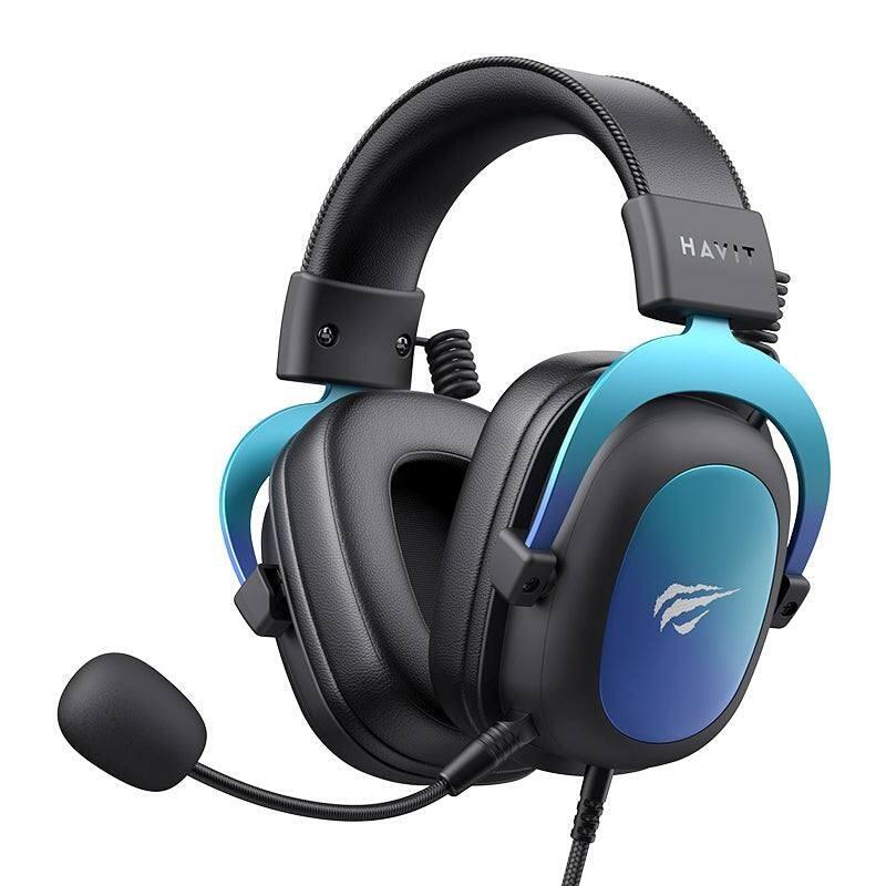 Auriculares Para Juegos Bluetooth Havit H2002u Pro (Negro-Azul)