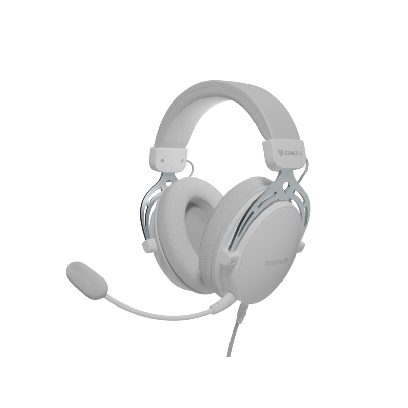 Auriculares Para Juegos Genesis Toron 531 Con Micrófono, Color Blanco
