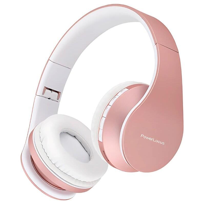 Auriculares Powerlocus P1 Rosa Oro Bluetooth