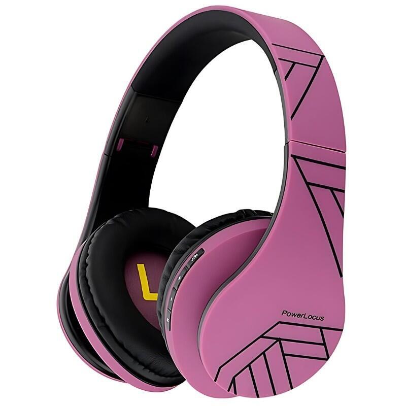 Auriculares Powerlocus P2 Violeta/Negro Bluetooth