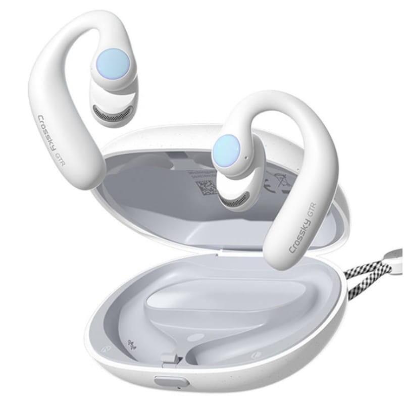 Auriculares Qcy Crossky Gtr Deportivos Abiertos Bluetooth, Blanco
