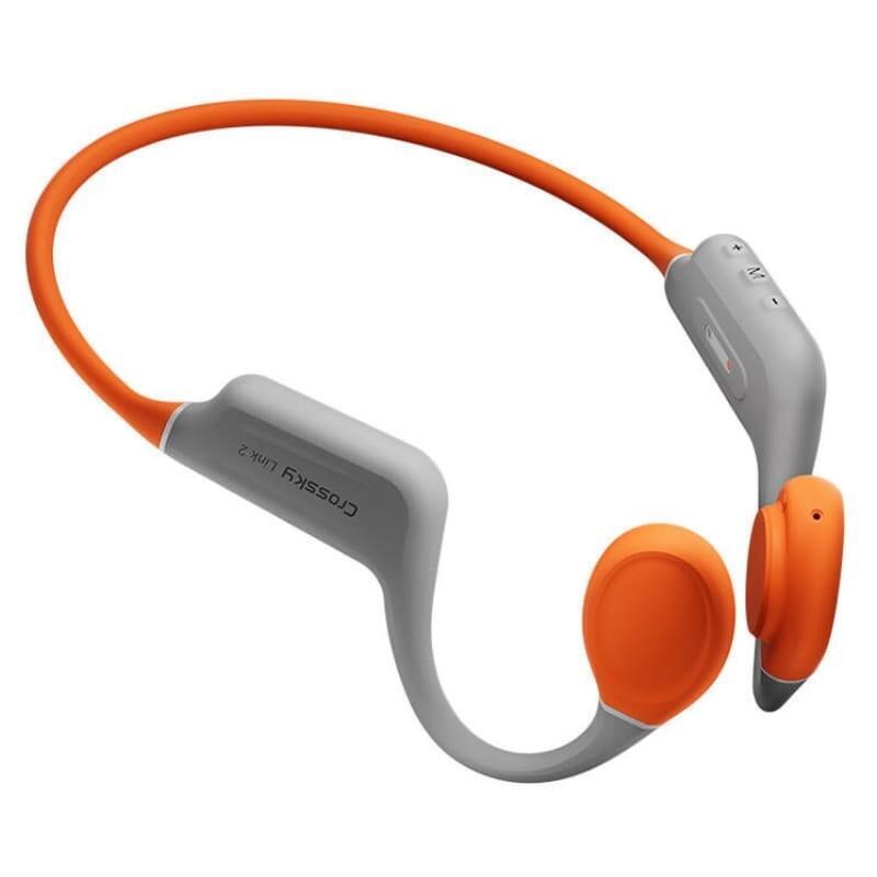 Auriculares Qcy T25 Gris/Naranja Bluetooth