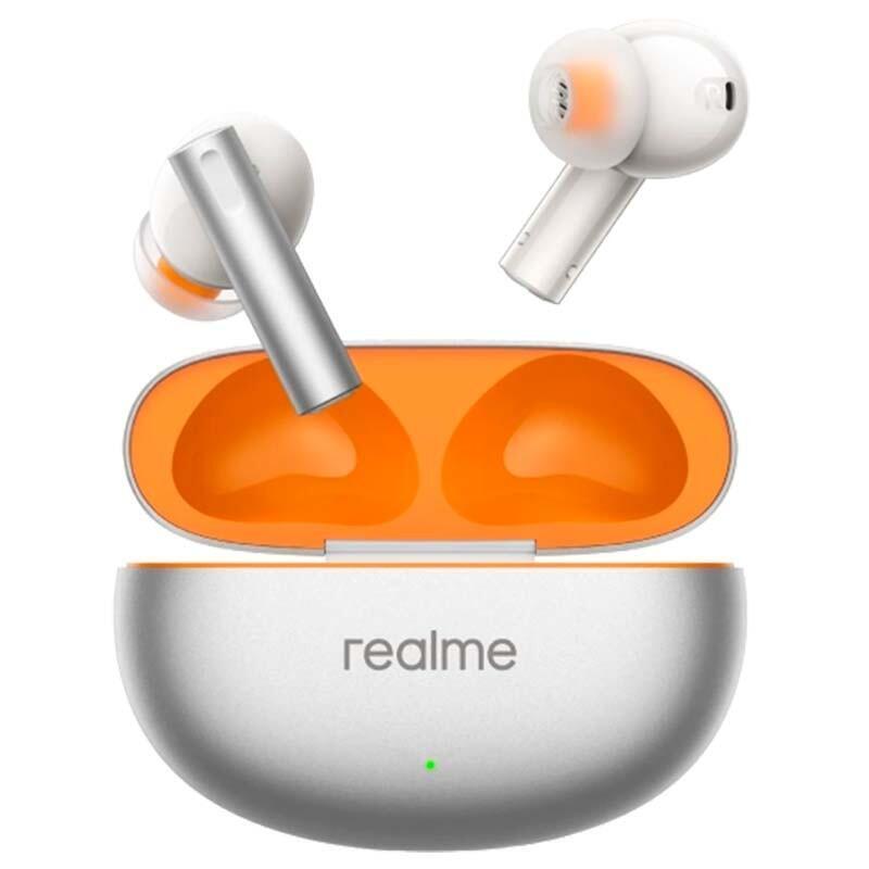 Auriculares Realme Buds Air 6 Naranja Con Cancelación De Ruido (Anc) Bluetooth