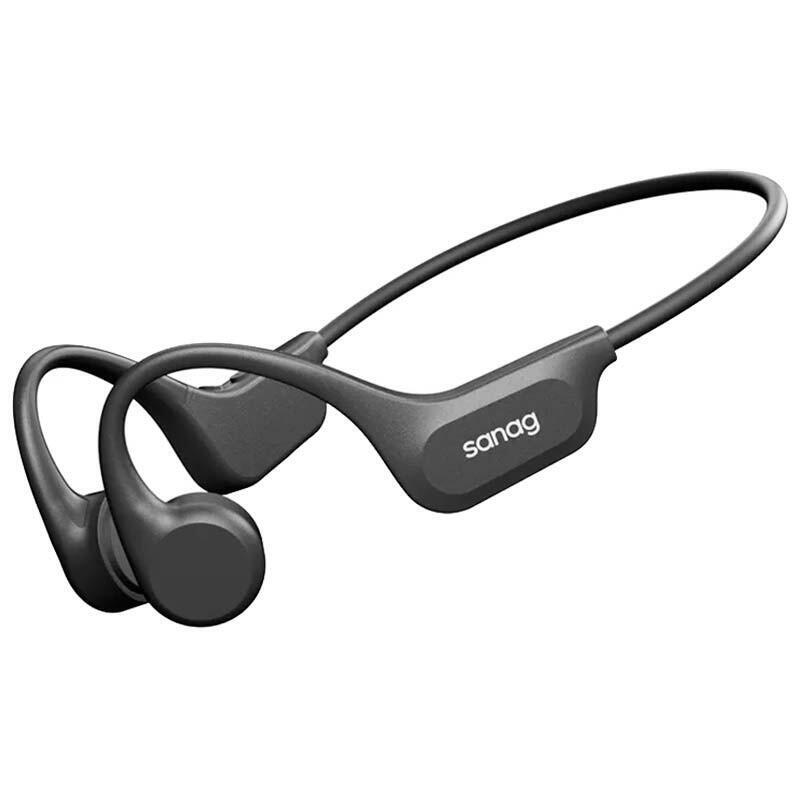 Auriculares Sanag B60s Pro Negro De Conducción Ósea Y Bluetooth