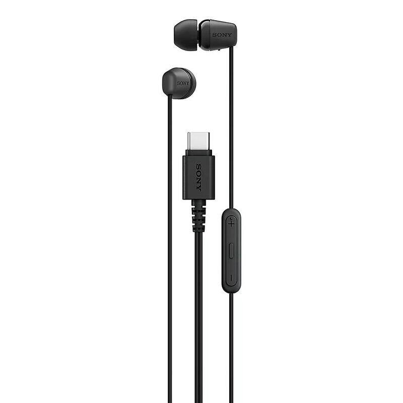 Auriculares Sony Ier-Ex15c In Ear Con Cable Usb-C Negro