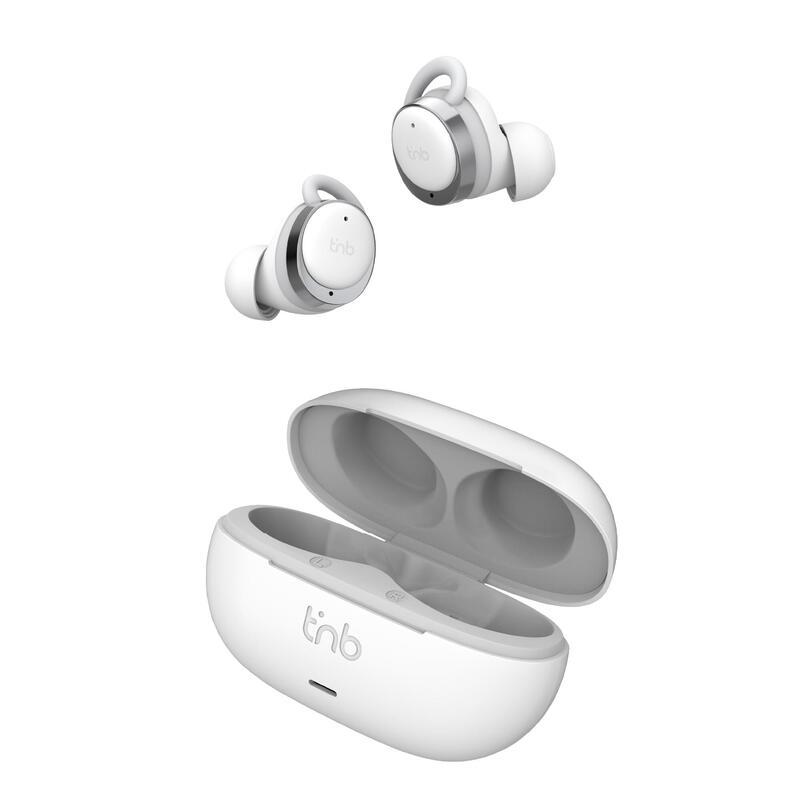 Auriculares T'Nb Deportivos Inalámbricos Energy Buds Blanco