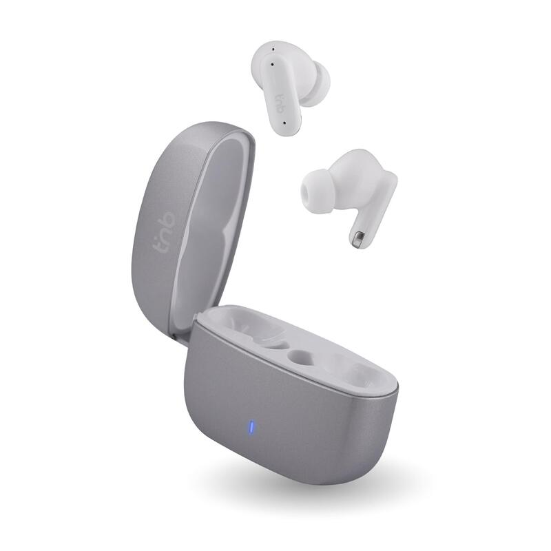 Auriculares T'Nb Tws Zip Inalámbricos Bluetooth 5.3 Gris