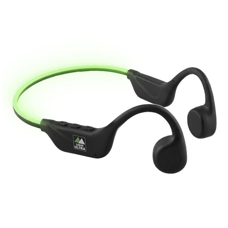 Auriculares Tnb Energy Ultra Racer - Bone Conduction Bluetooth Headphones And Light-Up Headband Ultra League - Black