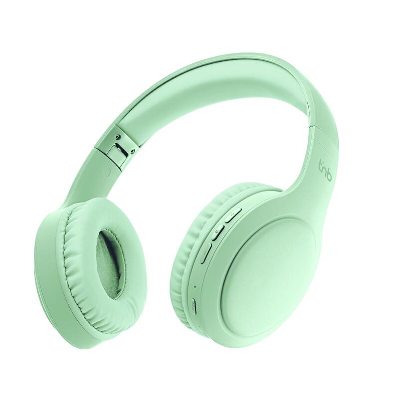 Auriculares Tnb Tonality - Bluetooth Headphones With Active Noise Cancellation - Mint Green