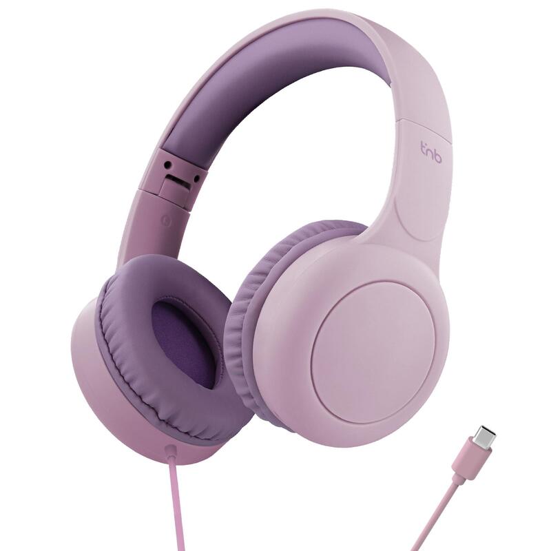 Auriculares Tnb Tonality Supraaurales Con Cable Usb-C - Navy Blue & Storm Gray