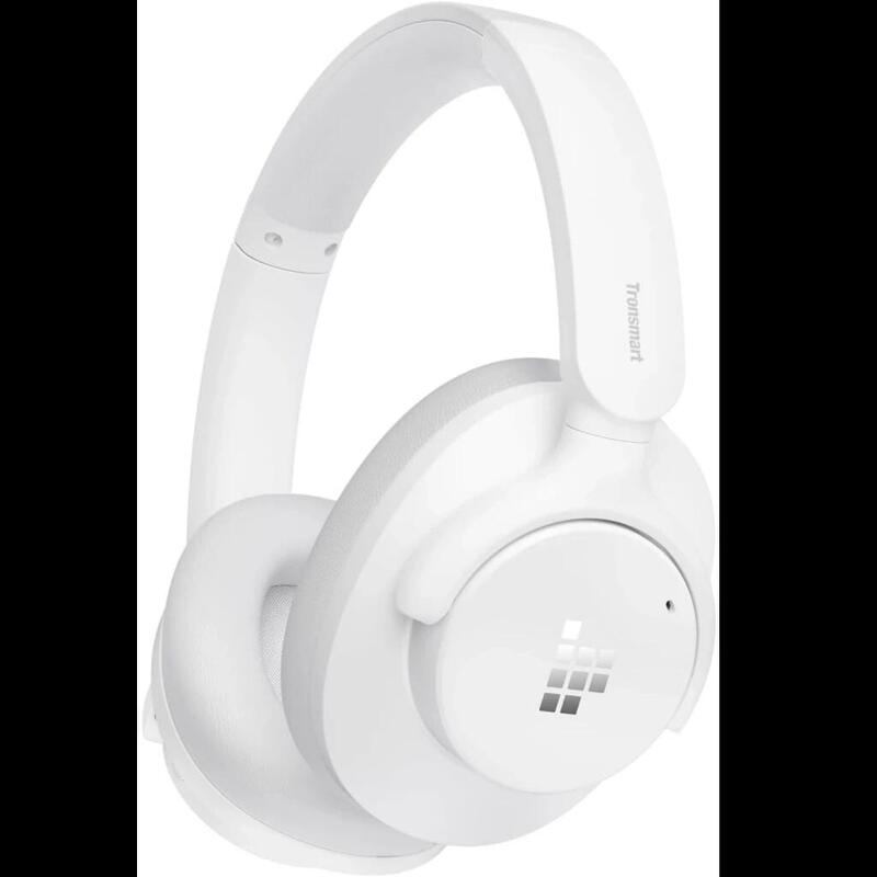 Auriculares Tronsmart Q20s Inalámbricos Con Cancelación De Ruido Híbrida Y 60h De Autonomía Blanco