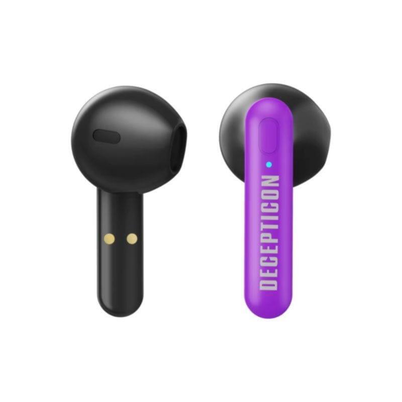 Auriculares Tws Transformers Tf-T03 Bluetooth Púrpura Inalámbricos