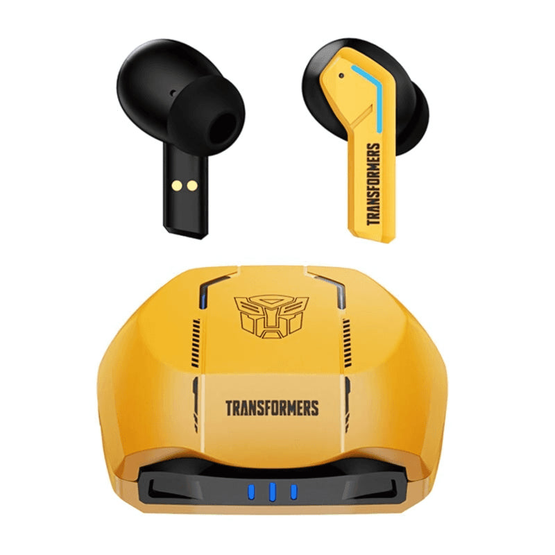 Auriculares Tws Transformers Tf-T06 Bluetooth Amarillo Inalámbricos