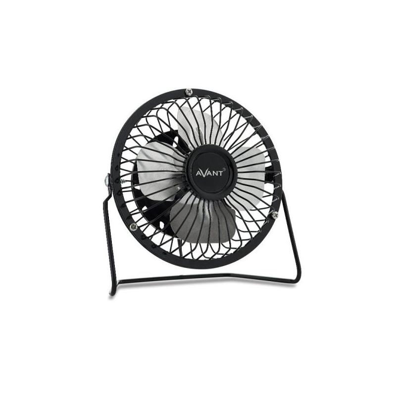 Avant Ventilador De Mesa Usb De 10cm - Cable 1m - Negro