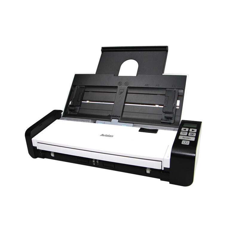 Avision Ad215l Escaner 600 X 600 Dpi Alimentador Automático De Documentos (Adf) + Escáner De Alimentación Manual Negro, Blanco A4