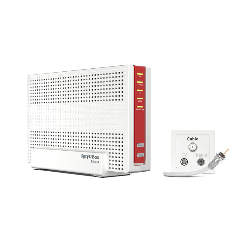Avm Fritz! Box 6690 Ax Cable 4x4 Wifi6,2xusb3.0,Glan