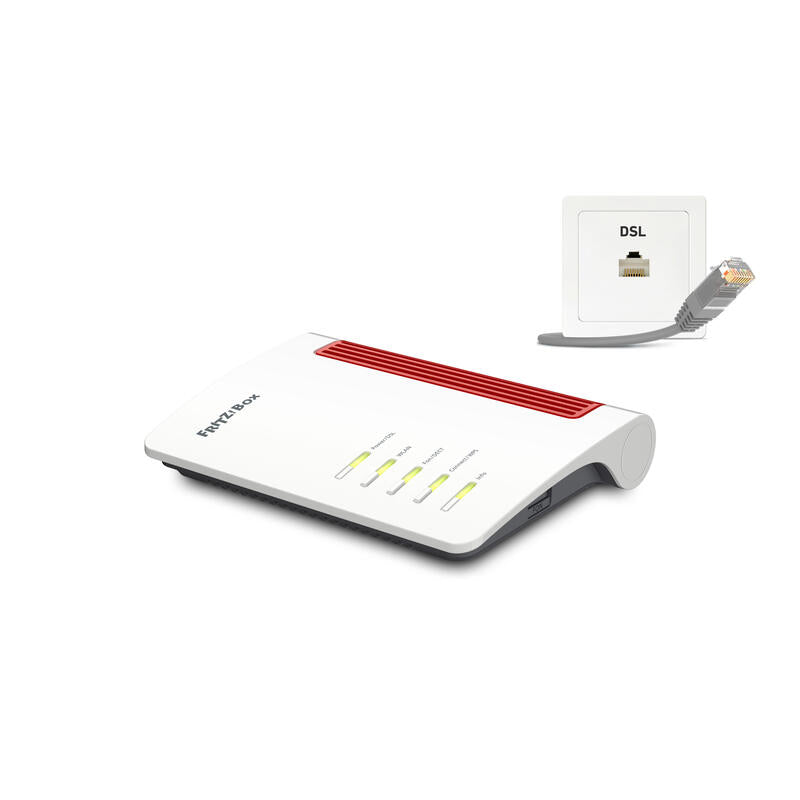 Avm Fritz!Box 7530 Ax Adsl/Adsl2+ Vdsl Wi-Fi 6 Wlan Ax 20002930
