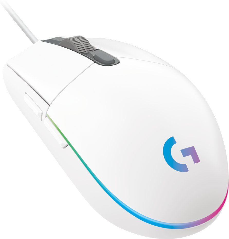 Ratón Gaming Logitech G102 Lightsync Hasta 8000 Dpi Blanco