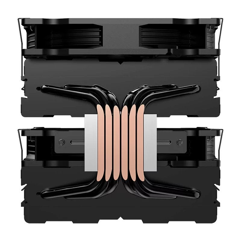 Ventilador Con Disipador Hiditec C40 Pro 14cm