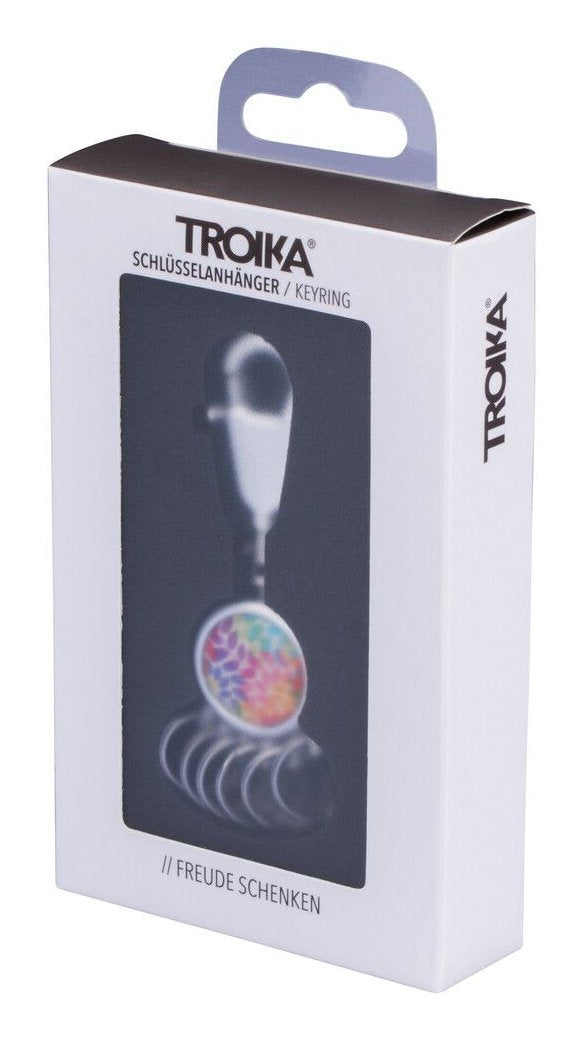 EAN 4024023469954 - TROIKA COLOURFUL LEAVES Llavero de anilla Multicolor, Plata imagen 6