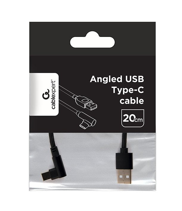 Gembird Cable Usb 2.0 Am-> Usb Type-C (M) 0.2m Negro Cc-Usb2-Amcml-0.2m