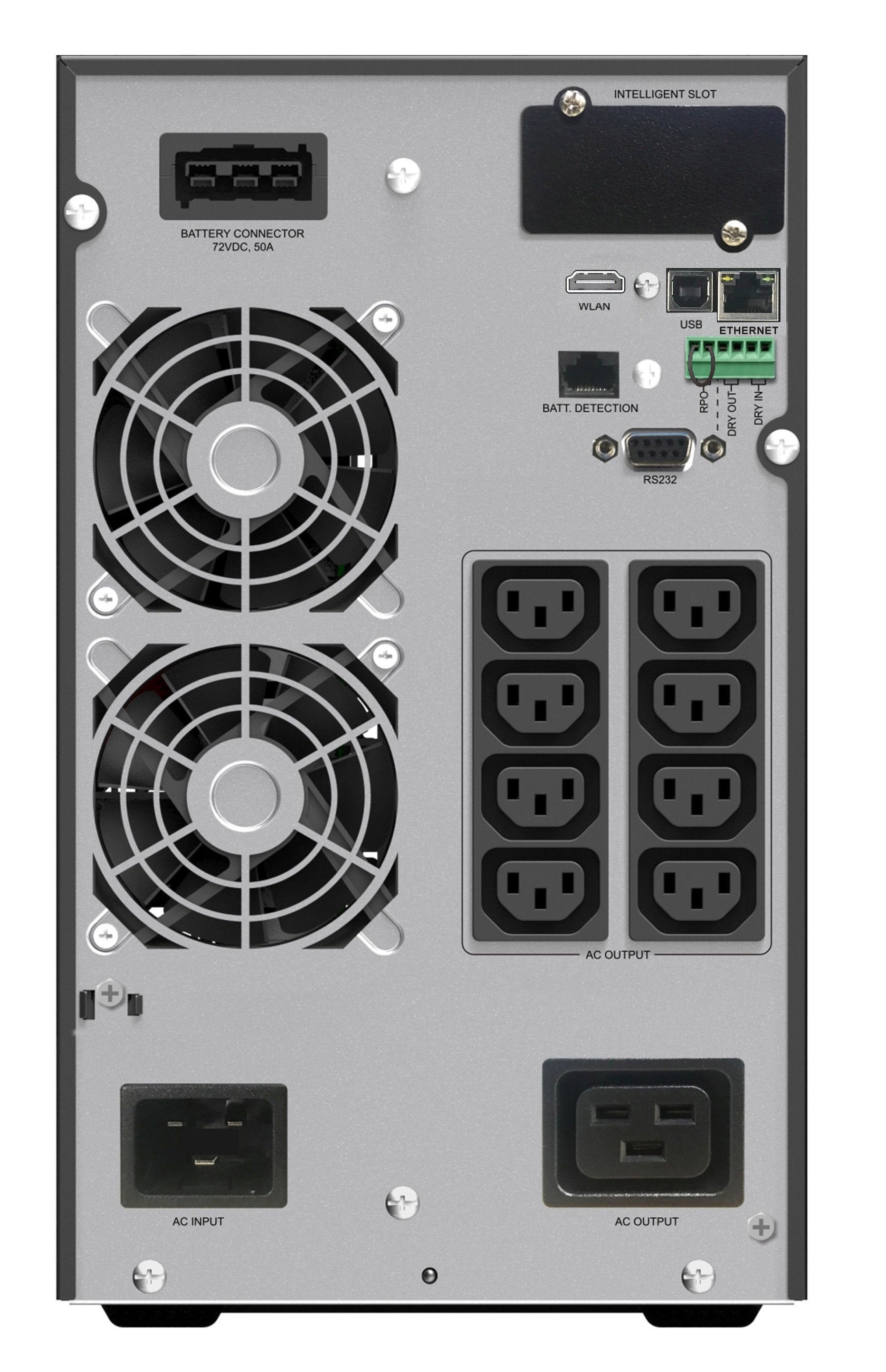 EAN 4260074982862 - PowerWalker VFI 3000 ICT IoT sistema de alimentación ininterrumpida (UPS) Doble conversión (en línea) 3 k imagen 3