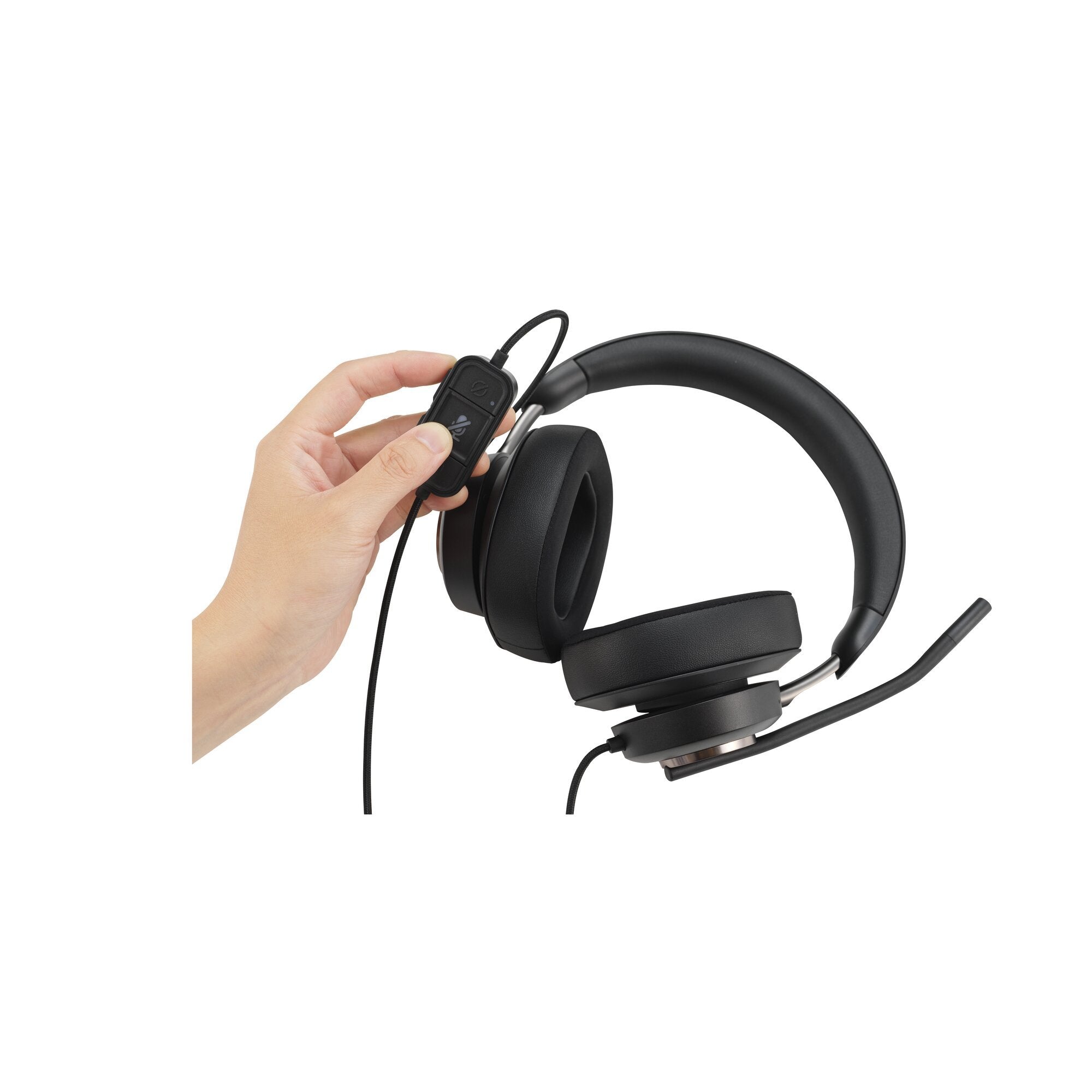 EAN 0085896834519 - Kensington H2000 Alámbrico Diadema Oficina/Centro de llamadas USB Tipo C Negro imagen 14