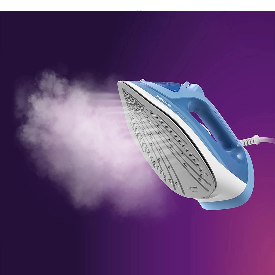 Plancha Horizontal Philips Dst3020/20 Serie 3000 Ceramica 2200w Cable 1,9m