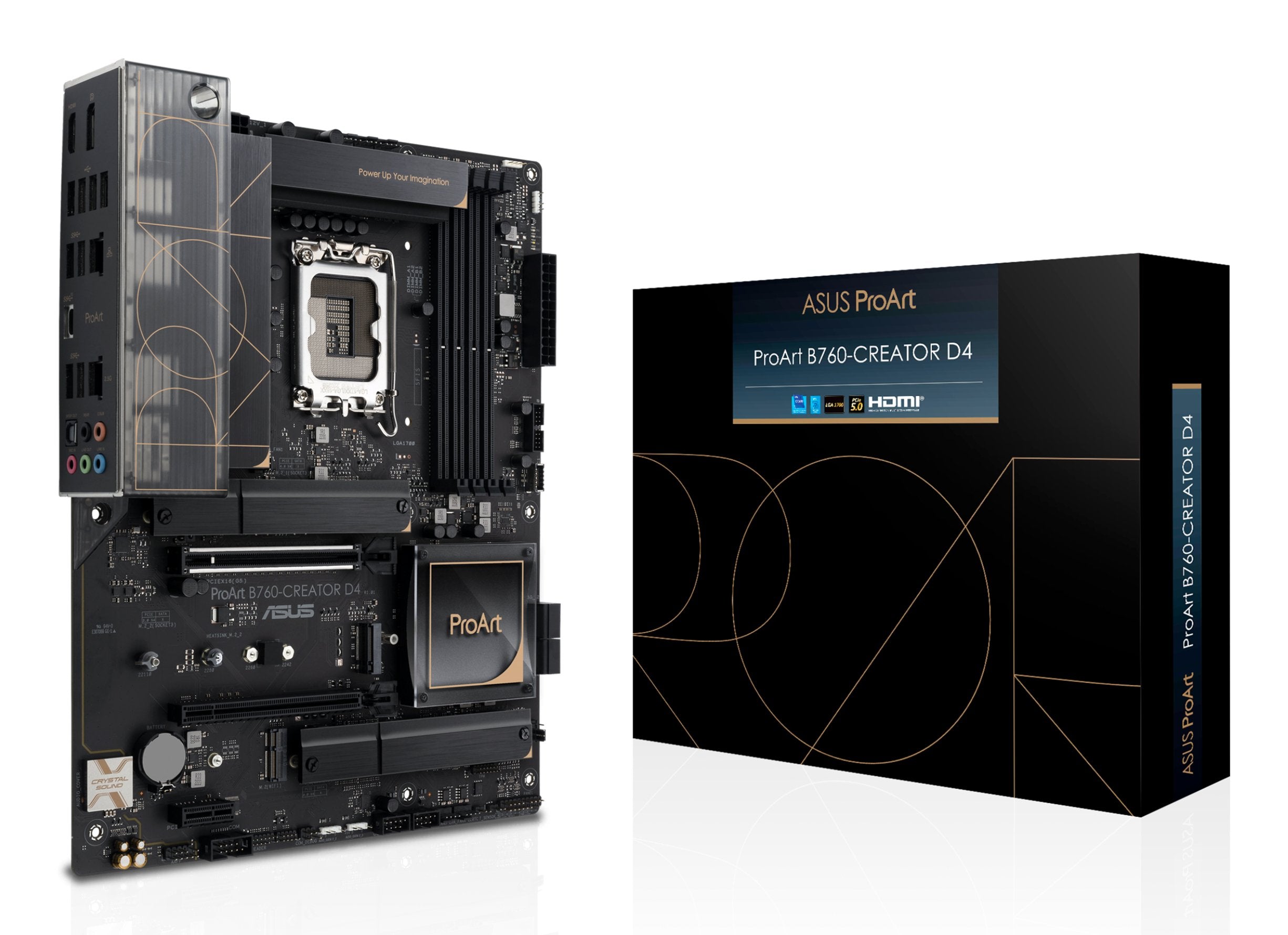 EAN 4711387017852 - ASUS PROART B760-CREATOR D4 Intel B760 LGA 1700 ATX imagen 1