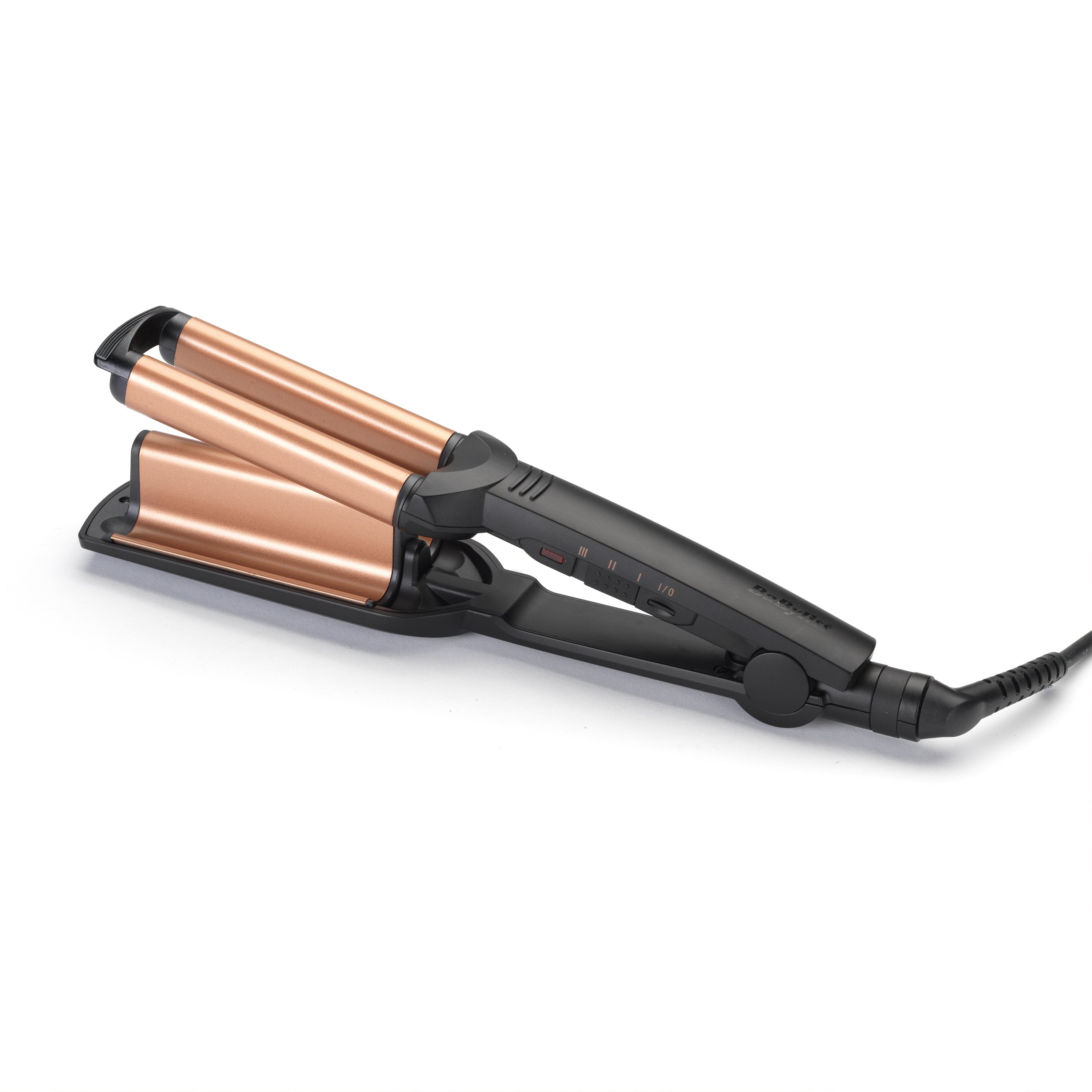 EAN 3030050154924 - BaByliss Deep Waves Rizador de pelo Caliente Negro, Naranja 2,5 m imagen 5