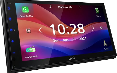 EAN 4975769478208 - JVC KW-M595DBT receptor multimedia para coche Negro Wifi 22 W Bluetooth imagen 10