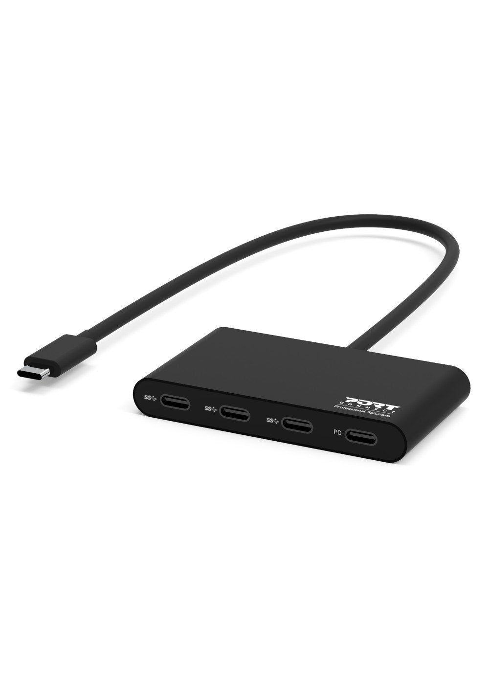 Port Designs 900147 Hub Usb Type C,3x Usb C, 1x Typ C Pd 100w