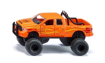 EAN 4006874023585 - Siku RAM1500 with balloon tyres Maqueta a escala de camioneta Previamente montado 1:50 imagen 1