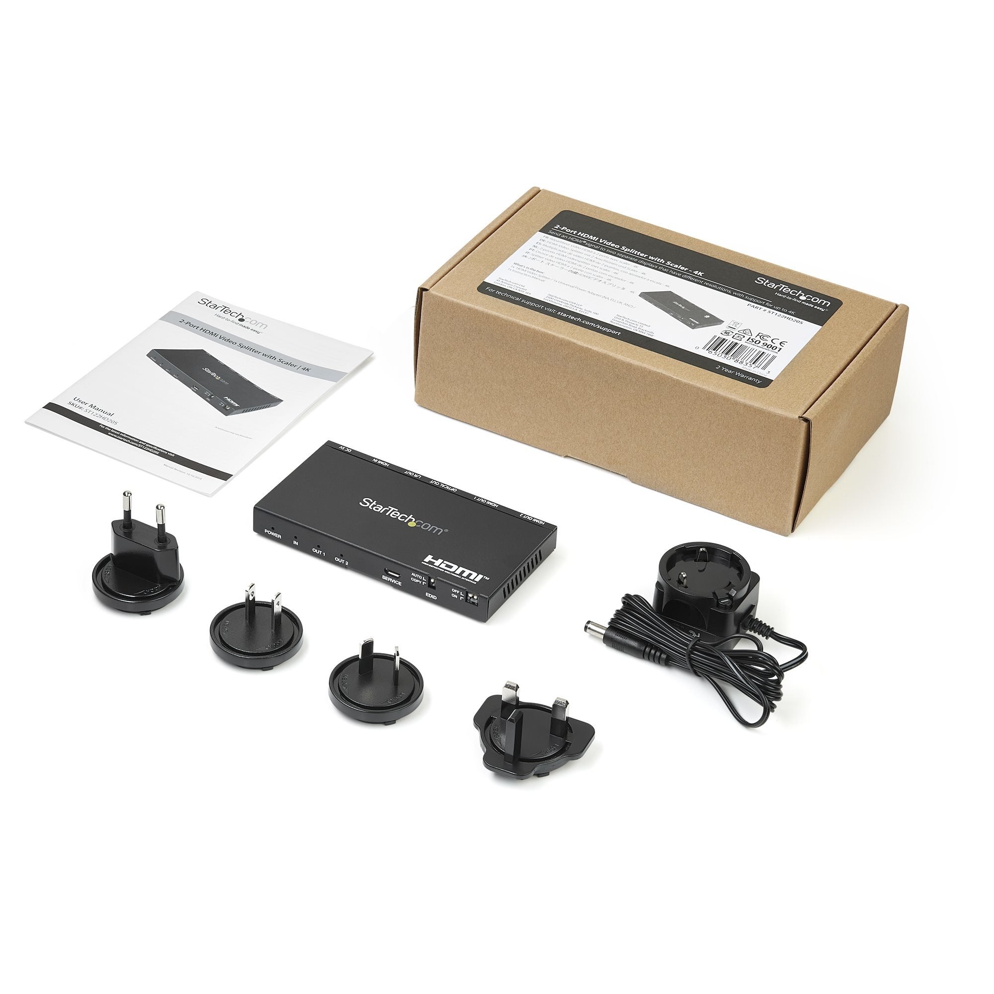 EAN 0065030883573 - StarTech.com ST122HD20S escalador de vídeo imagen 5