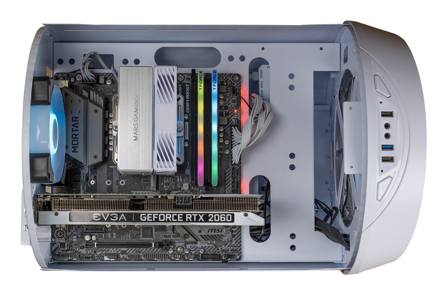 EAN 8435693111580 - Mars Gaming MC-CYLONW Mini Tower Blanco imagen 5