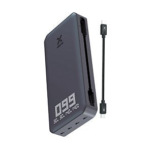 Power Bank Xb-403 Titan Max 200w 27000mah Negro Xtorm 27000mah/ 2xusb-C Pd 140w, 2xusb-C Pd 30w/ Hasta 200w/ Pantalla Led