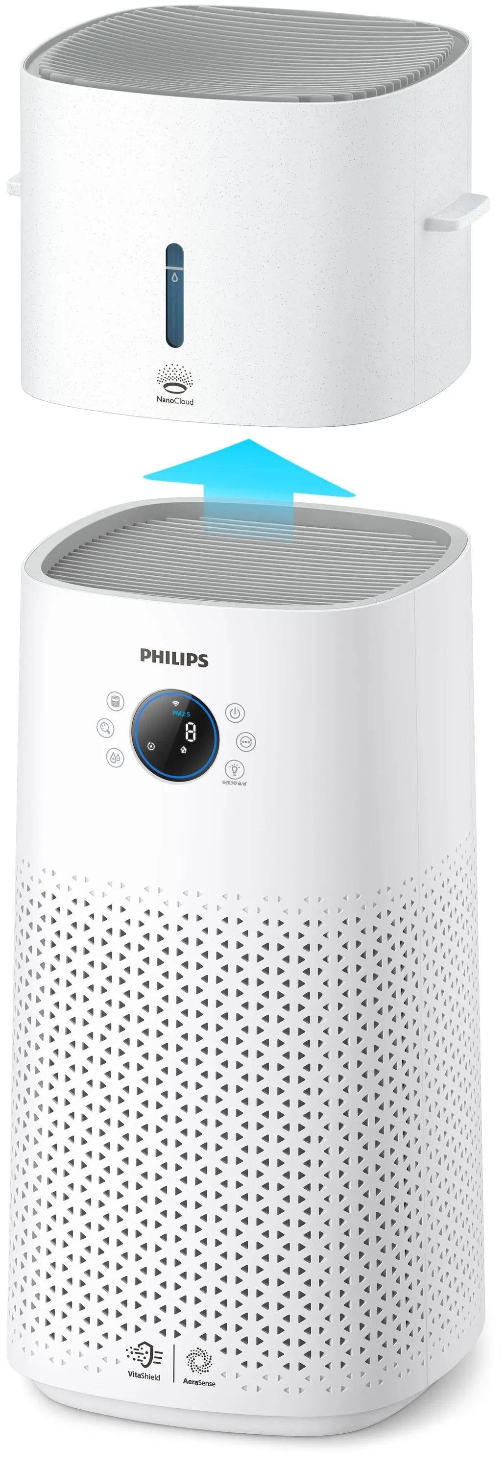 EAN 8720389030383 - Philips 3000 series AC3737 131 m² 55 dB 42 W Blanco imagen 3