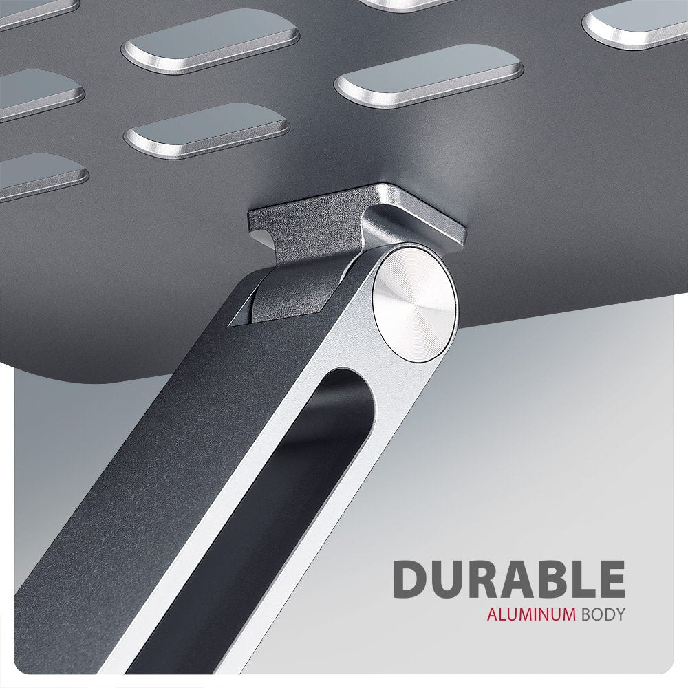 Soporte Axagon Stnd-Lq Gris Para Ordenador Portátil