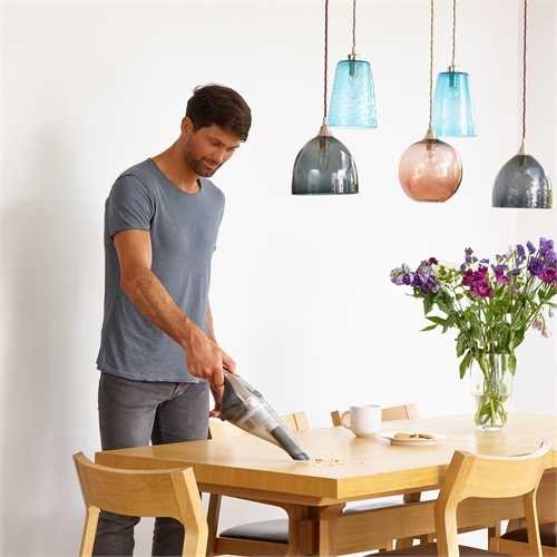 EAN 5035048698112 - Black & Decker NVC220WC-QW aspiradora de mano Cromo, Titanio, Transparente Sin bolsa imagen 9