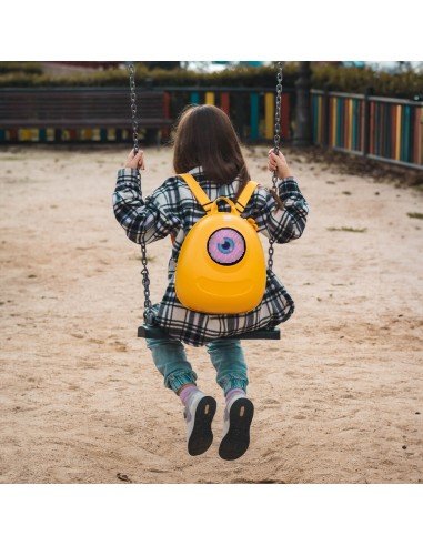 Mochila Con Pantalla Led Woxter Loy-Big Eye Amarilla