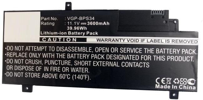 Laptop Battery For Sony
