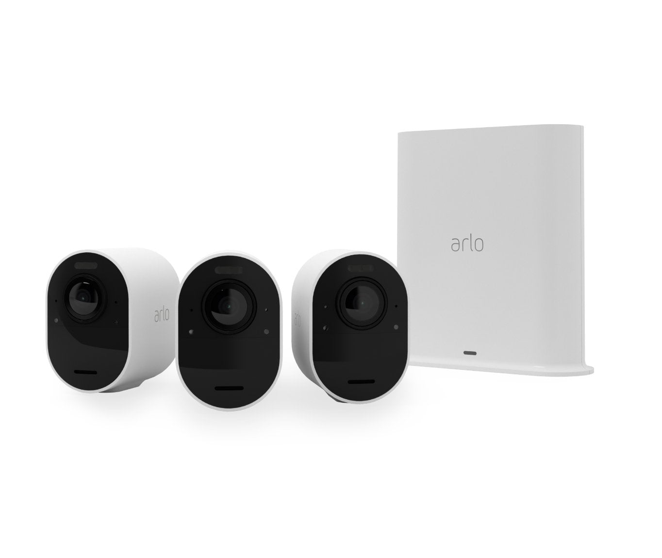 Arlo Ultra 2, Cámara Blanco/Negro, Juego De 3 Vms5340-200eus