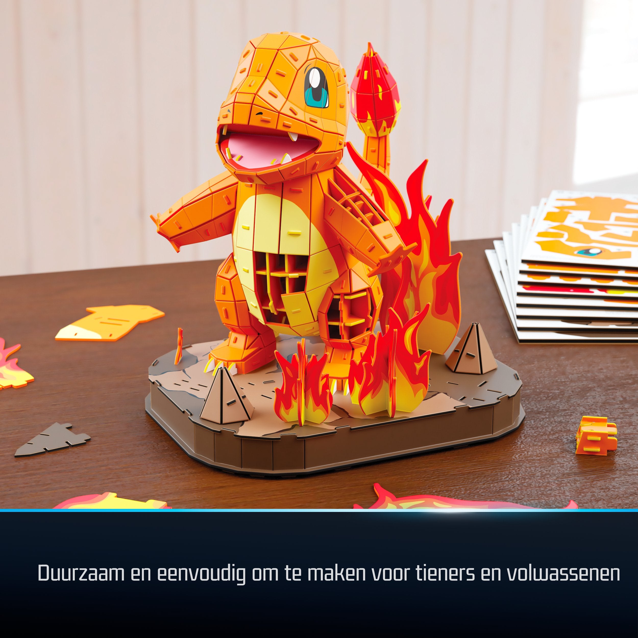 EAN 681147098152 - 4D Build FDP FAP Pokemon Charmander GML Puzle 3D 241 pieza(s) Dibujos imagen 5