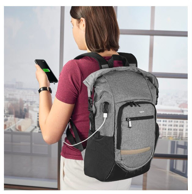 Laptop Backpack Hama Terra 15.6 Gris