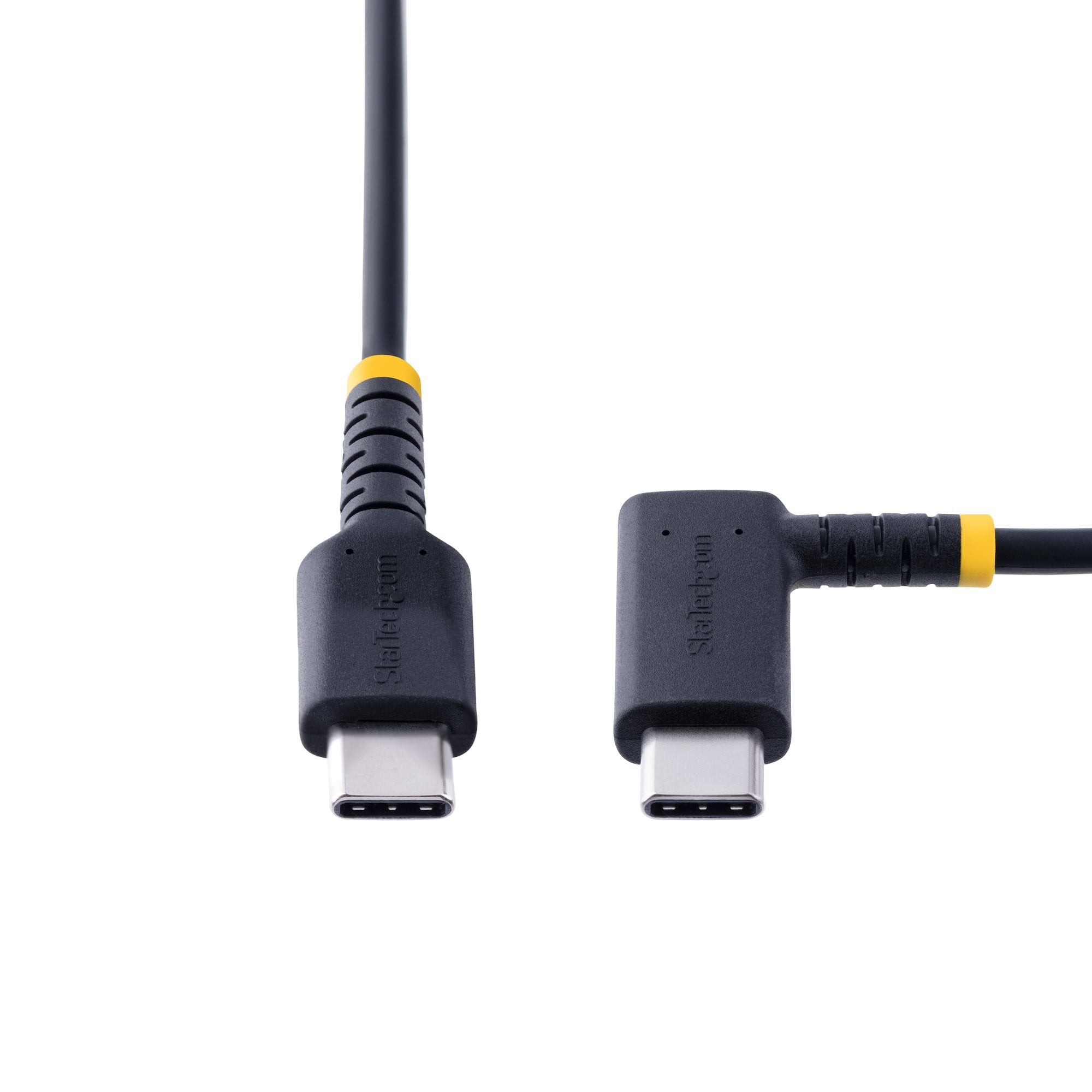 Startech Cable Usb C Acodado Pd 60w - 3a - 1m